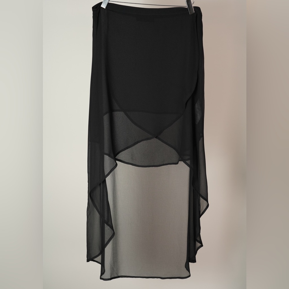 Tiger of Sweden Black High Low Skirt